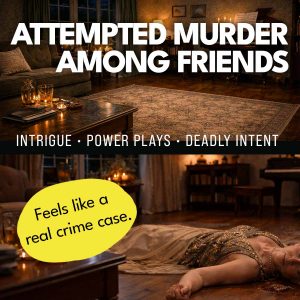 ATTEMPTED MURDER : The Hostess : Friends, Secrets & a Deadly Poisoning : Beginner Murder Mystery Game – Bild 2