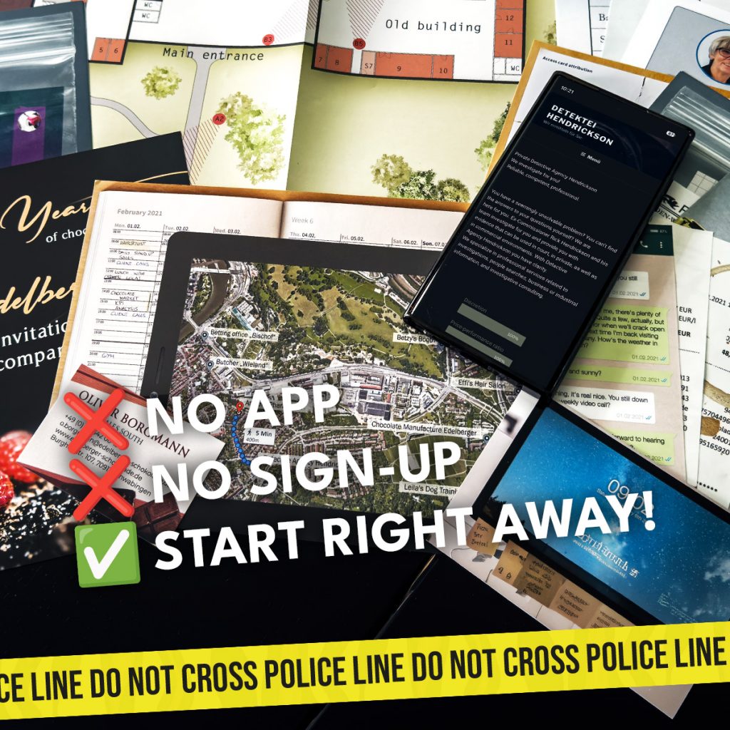 SOLVE A MURDER: The Corporate Anniversary : Power Games, Intrigue & a Murder Among Colleagues – Detail 4