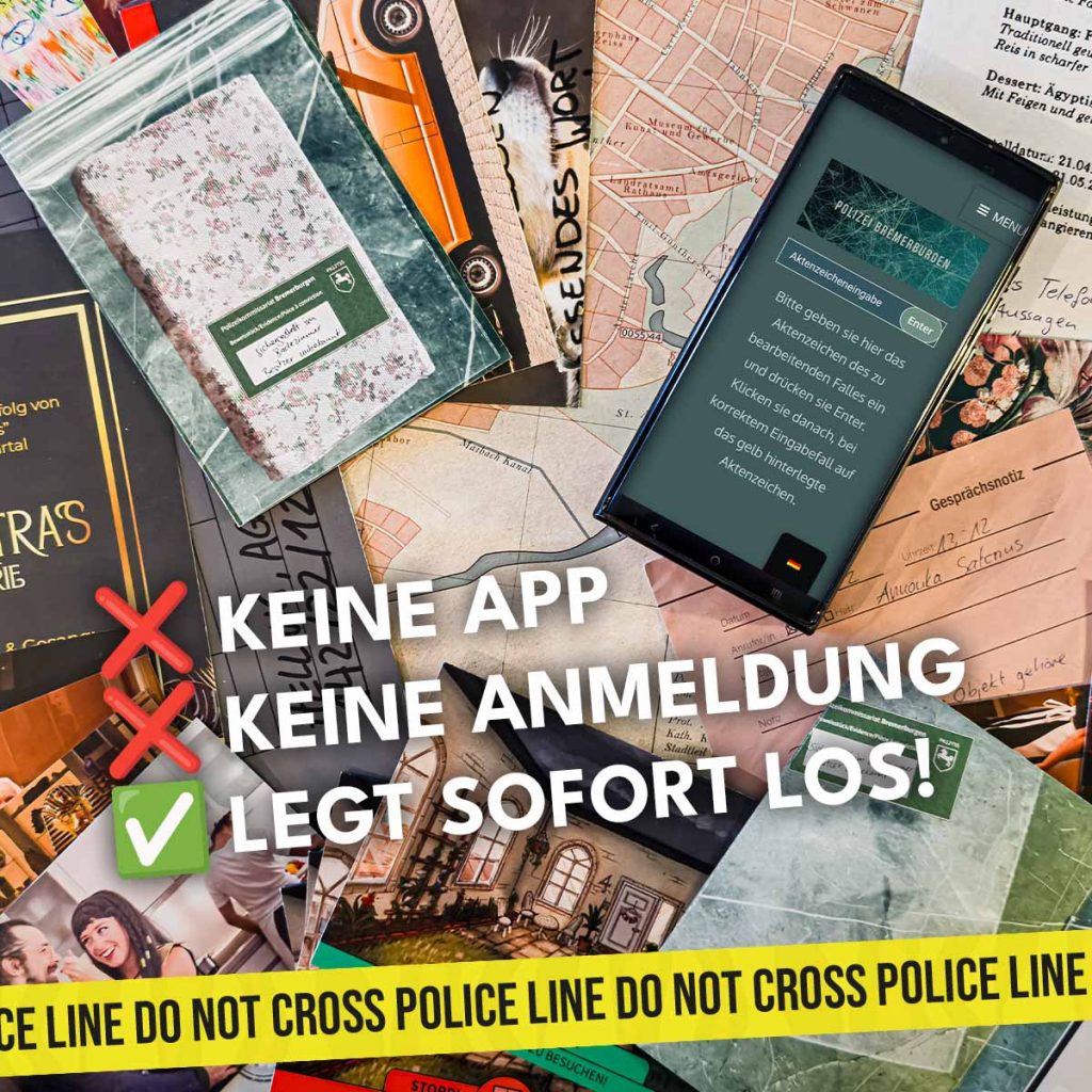 MORDVERSUCH UNTER FREUNDEN : Das Dinner : Vertraute Runde & ein tödlicher Plan : Einsteiger Krimispiel – Detail 4