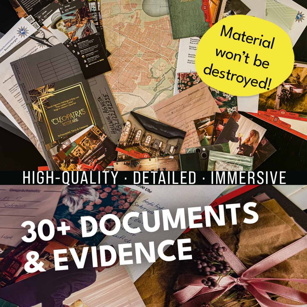 ATTEMPTED MURDER : The Hostess : Friends, Secrets & a Deadly Poisoning : Beginner Murder Mystery Game – Detail 5