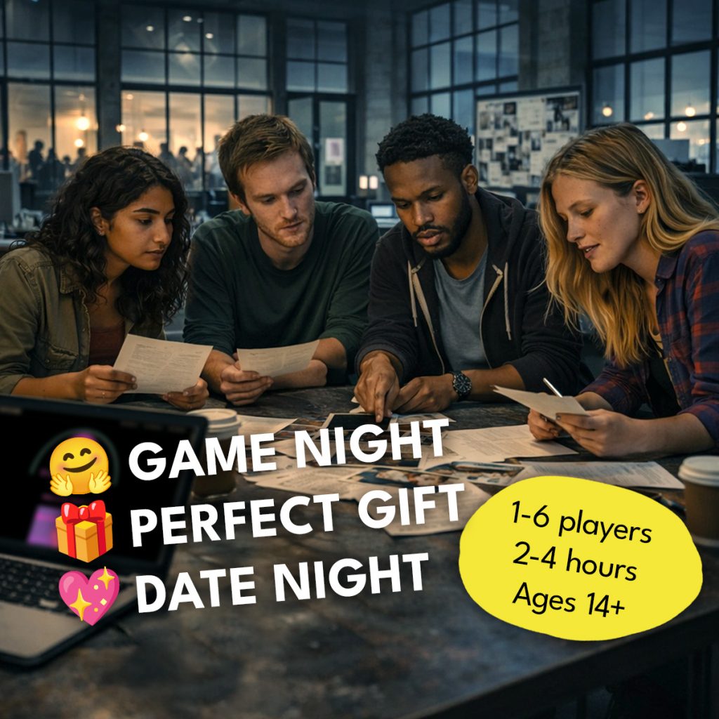 SOLVE A MURDER: The Corporate Anniversary : Power Games, Intrigue & a Murder Among Colleagues – Detail 6