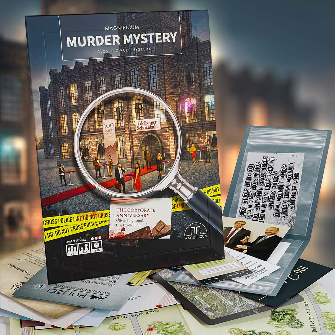 Murder Mystery Game- MAGNIFICUM-The Coperate Anniversary