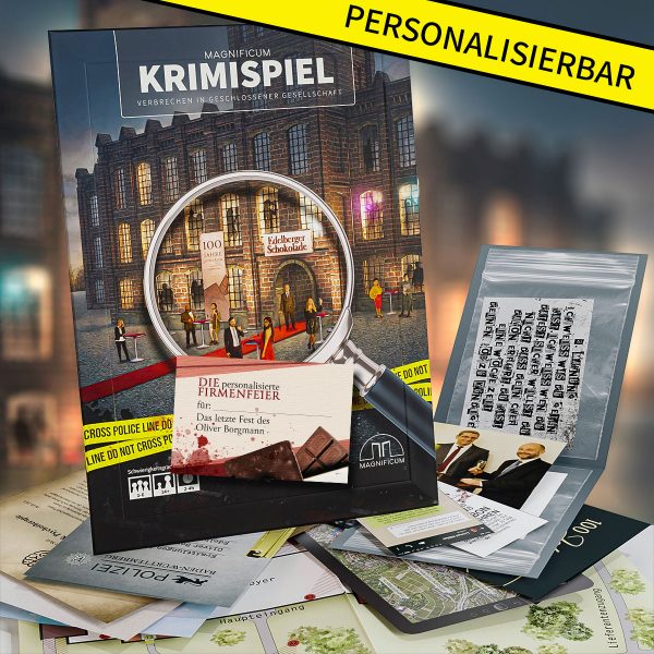 Personalisierbares Krimispiel – Die Firmenfeier – Das letzte Fest des Oliver Borgmann