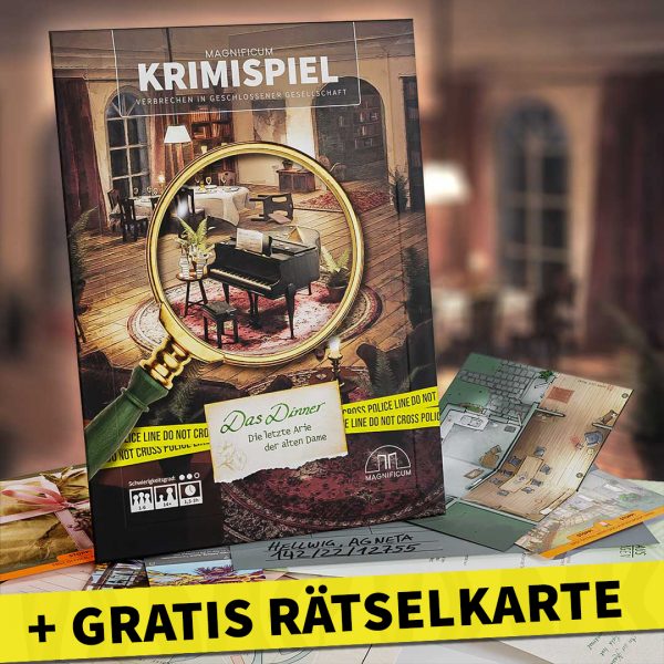 Krimispiel von MAGNIFICUM - Das Dinner