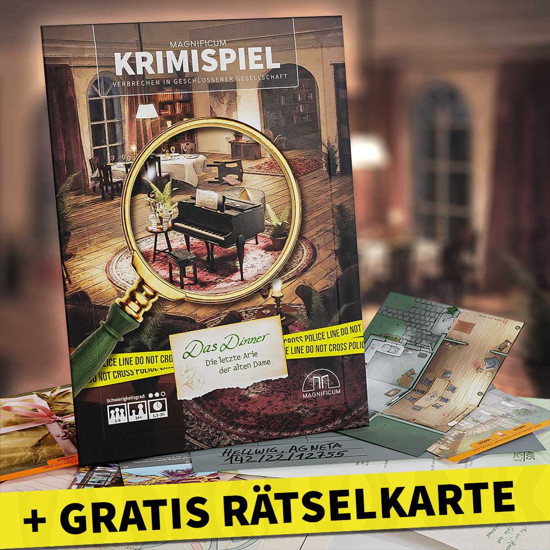 Krimispiel von MAGNIFICUM - Das Dinner