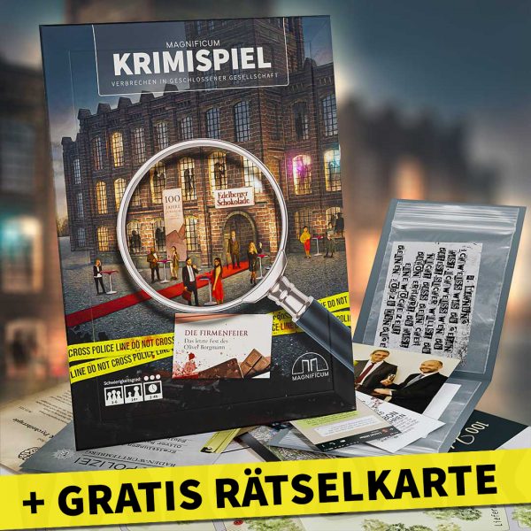 Die Firmenfeier Krimispiel von MAGNIFICUM