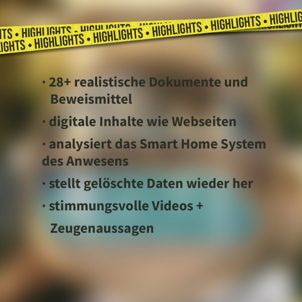 Das Familiengeheimnis Krimispiel von MAGNIFICUM