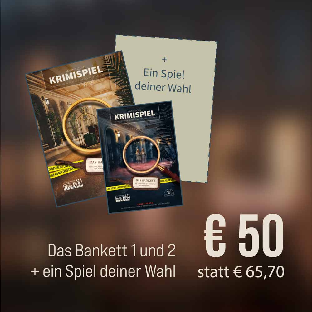 Bankett Teil 1 & Teil 2 + 1 Spiel deiner Wahl – Bild 1