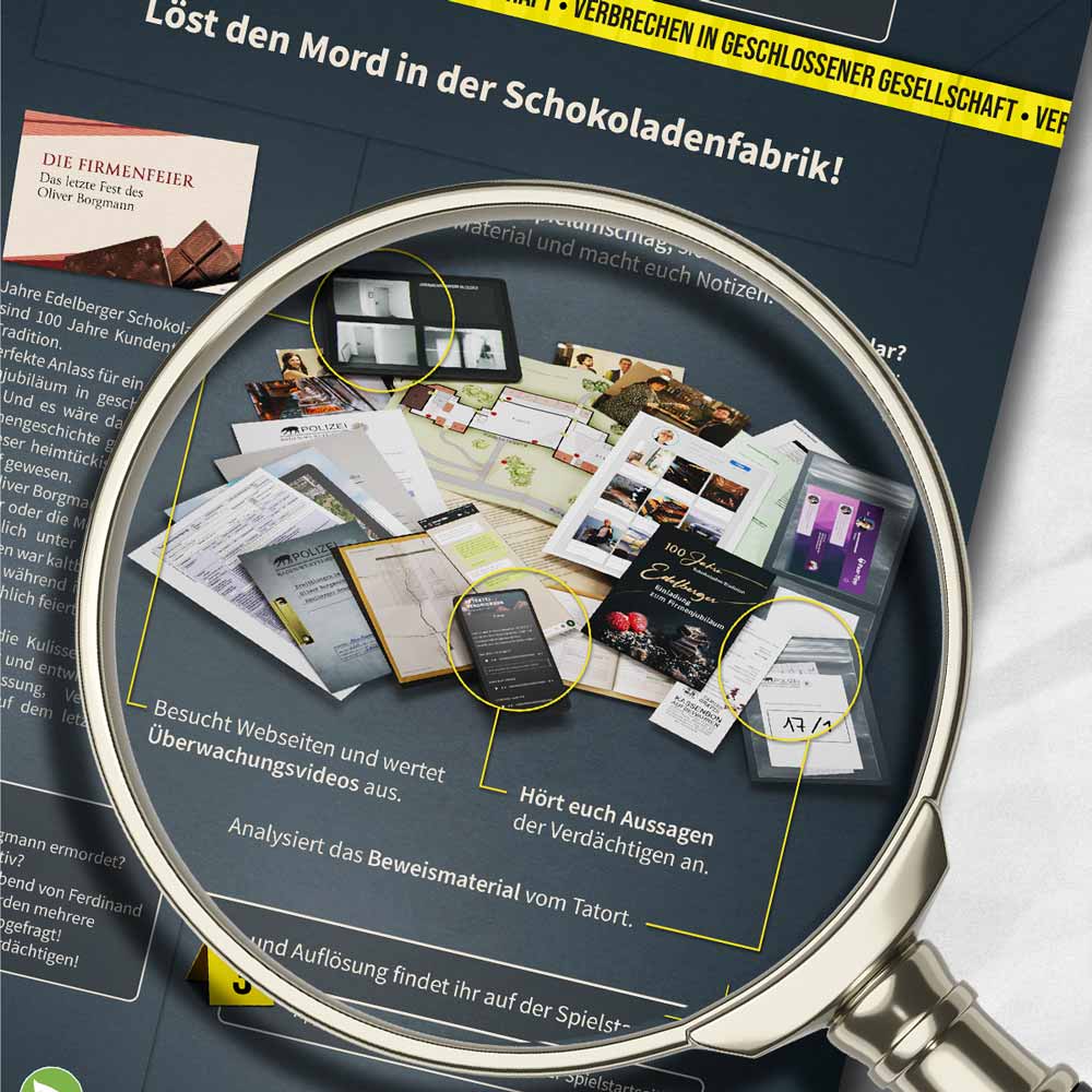 Firmenfeier Krimispiel