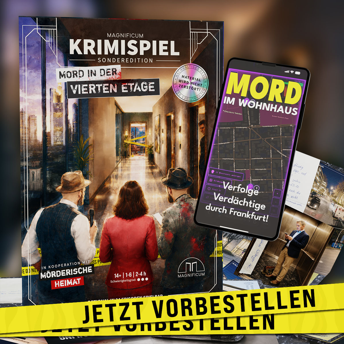Sonderedition Mord in der vierten Etage