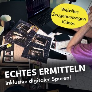 Digitale Ermittlungen mit Websites, Zeugenaussagen und Videos