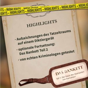 Das Bankett Teil 1 Krimispiel Magnificum Highlights