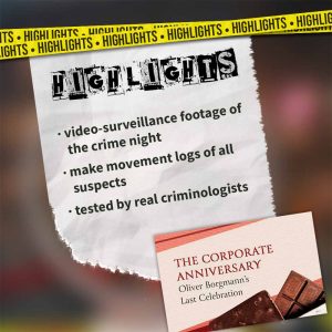 Murder Mystery Game The Corporate Anniversary Highlights Magnificum