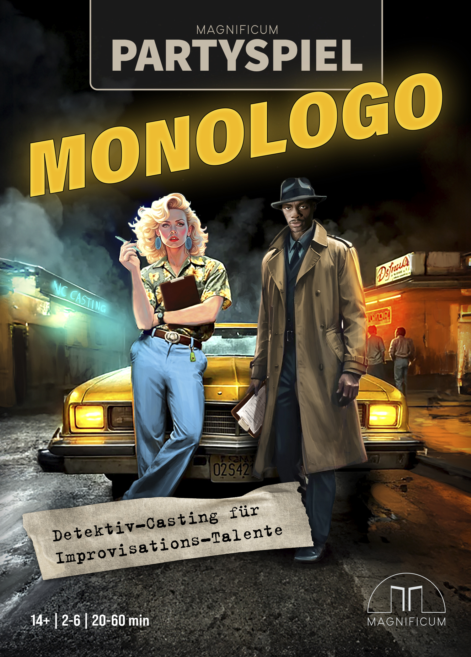 Cover des Partyspiels MONOLOGO
